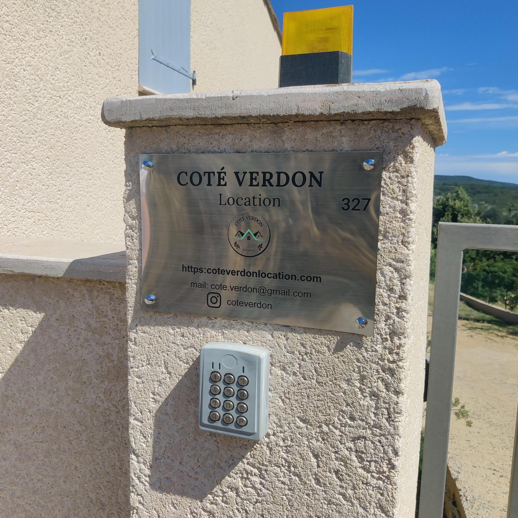Cote Verdon 2 Quinson Bagian luar foto